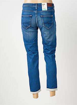 Blugi cu croială slim elasticitate mărime normală albastru PEPE JEANS femeie