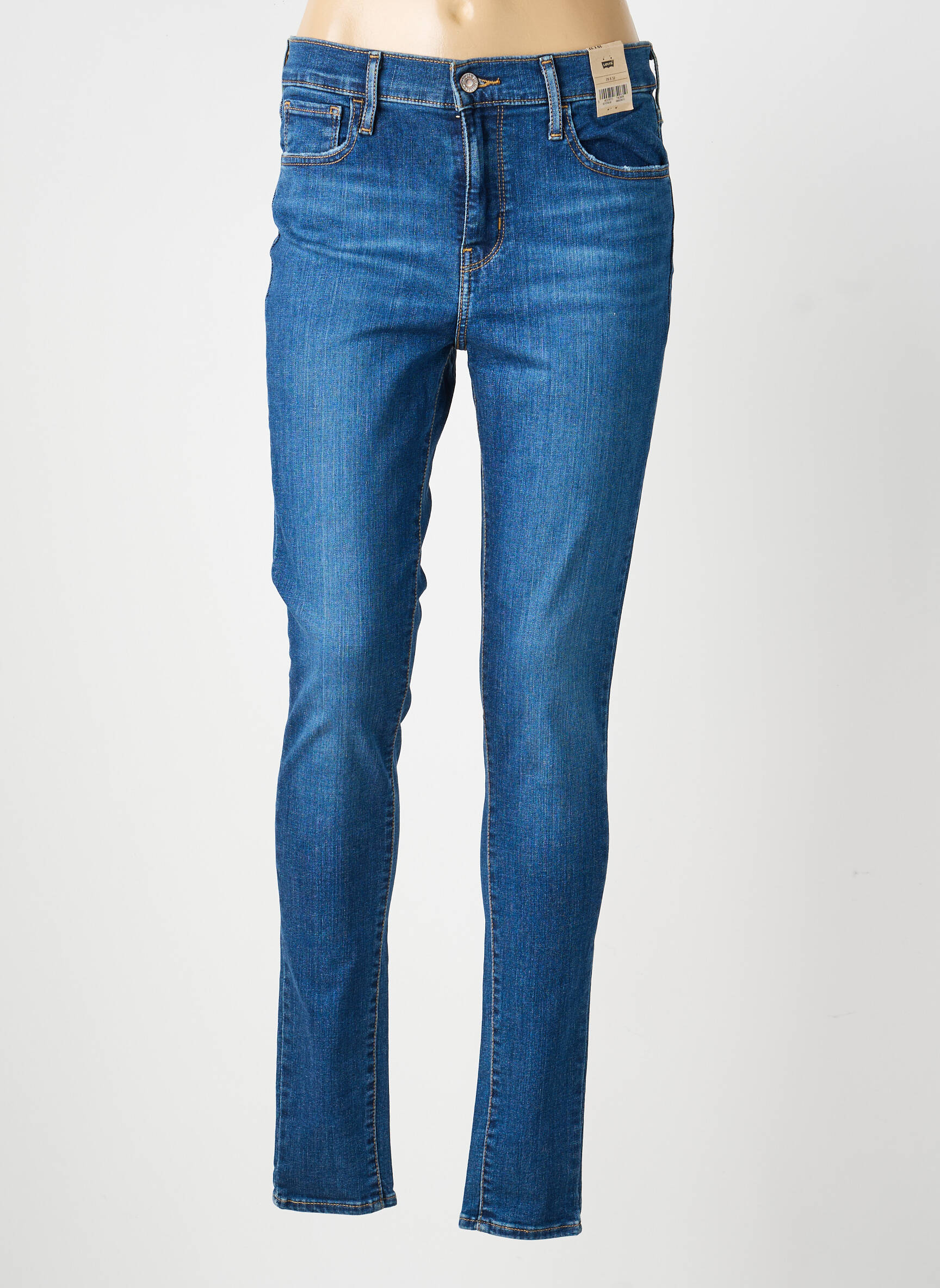 Blugi skinny mărime normală mărime normală albastru LEVI'S femeie