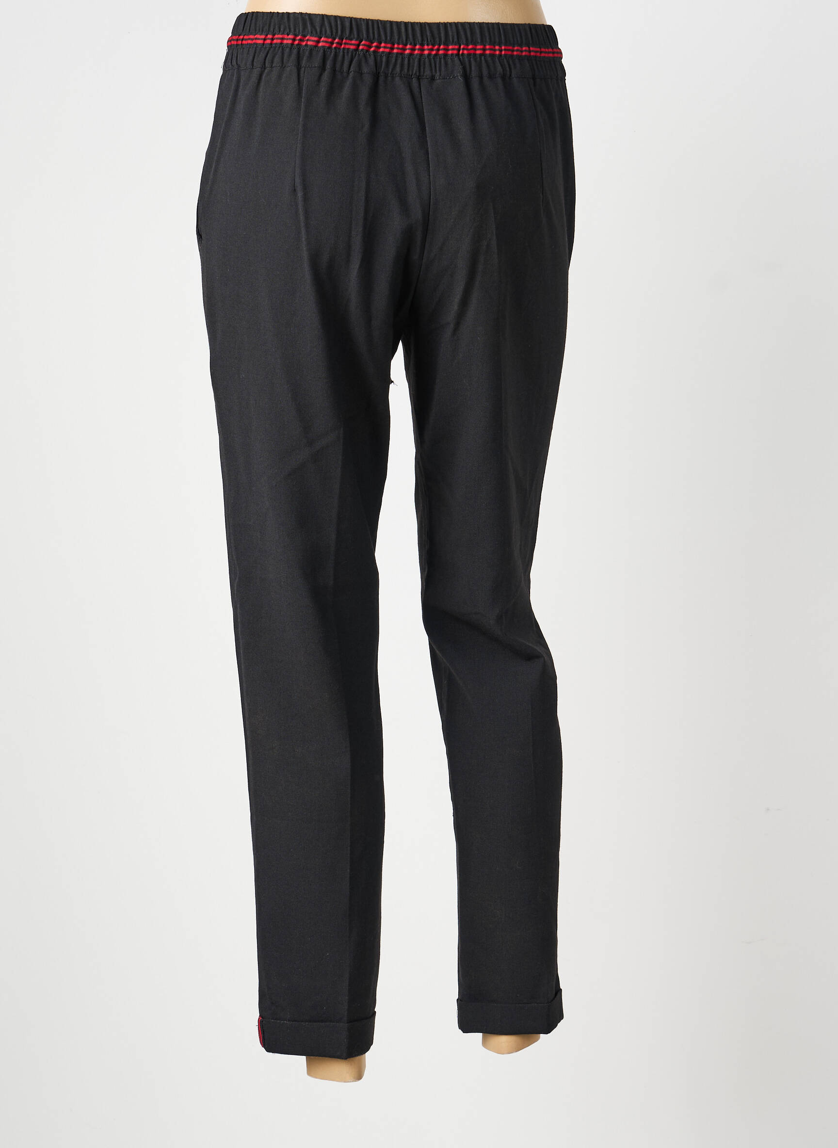 Pantalon chino mărime normală mărime normală negru GRACE & MILA femeie