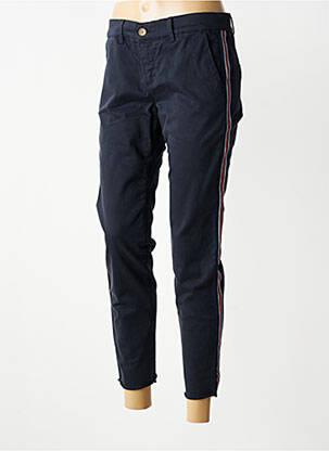 Pantalon 7/8 elasticitate mărime normală albastru HAPPY femeie