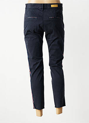 Pantalon 7/8 elasticitate mărime normală albastru HAPPY femeie