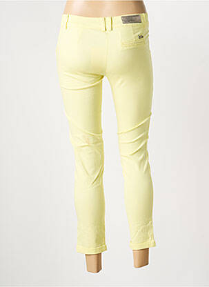 Pantalon 7/8 talie cu cleme mărime normală galben LPB LES PETITES BOMBES  femeie