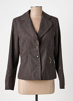 Jachete casual finisaj interior dublat maro JOCAVI femeie