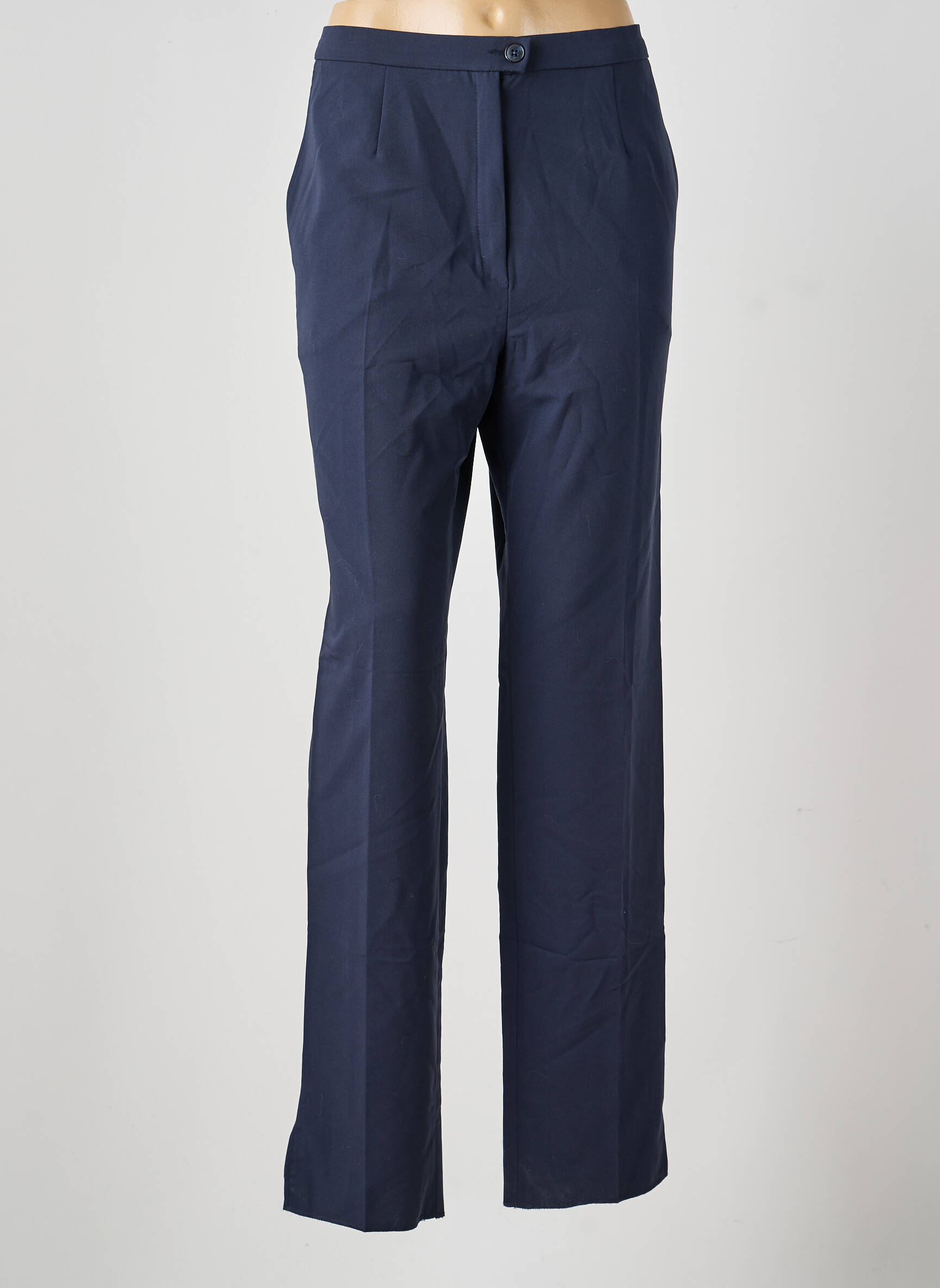 Pantalon drept elasticitate mărime normală albastru ARMOR LUX femeie