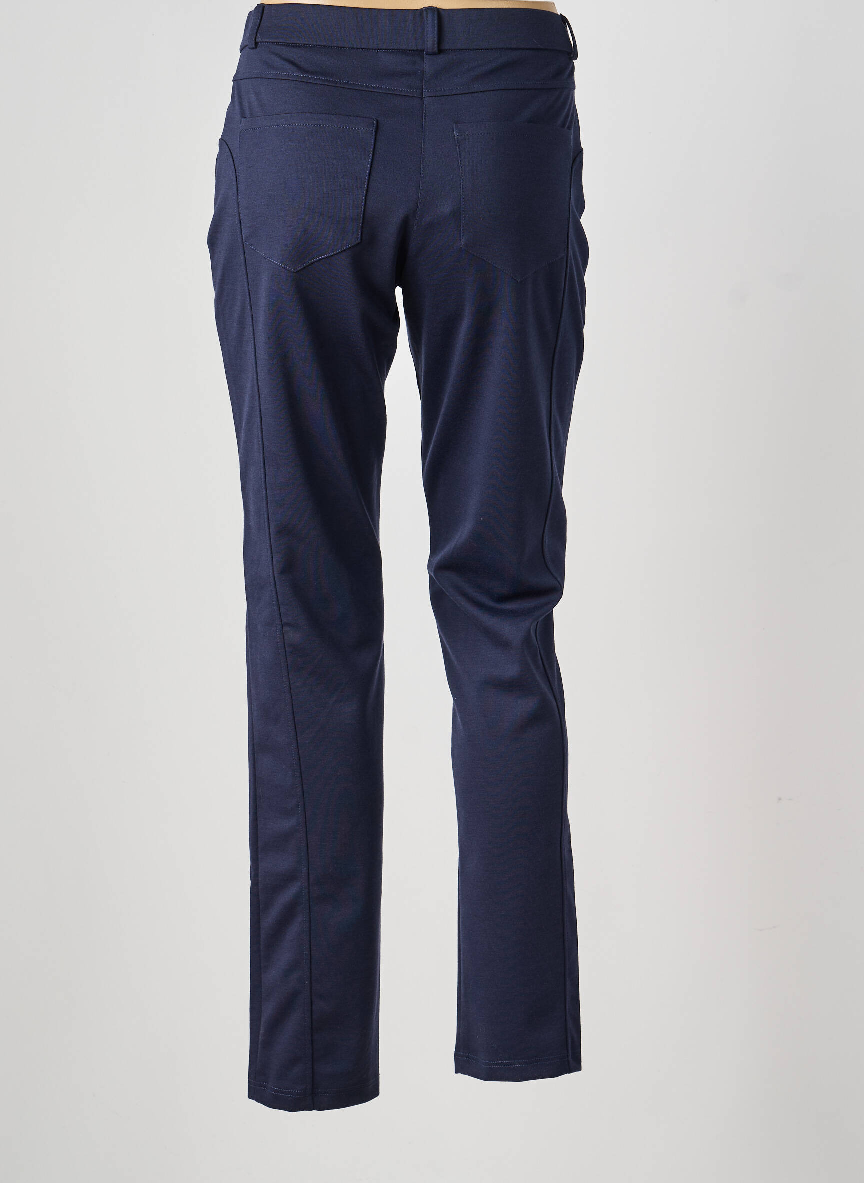 Pantalon slim elasticitate mărime normală albastru GUY DUBOUIS femeie