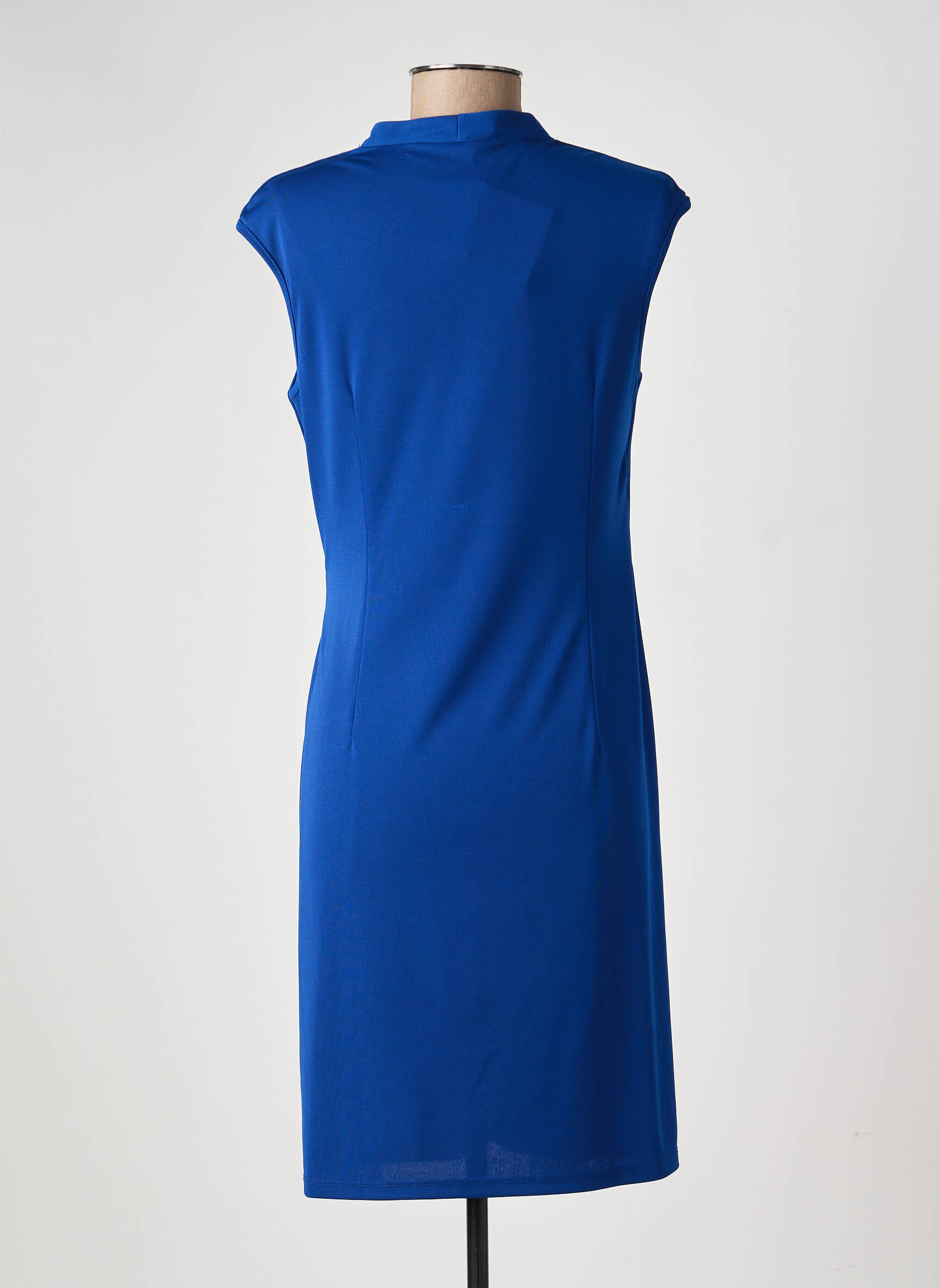 Rochie scurtă mâneci scurte mâneci scurte albastru DANEVA femeie