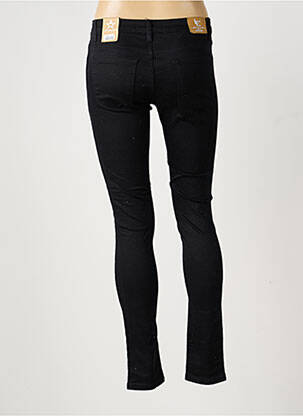 Pantalon slim elasticitate mărime normală negru LEXXURY femeie