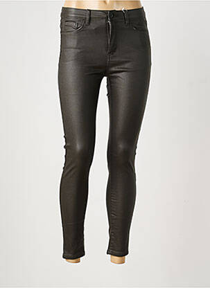 Pantalon slim elasticitate mărime normală negru LD STYLE femeie