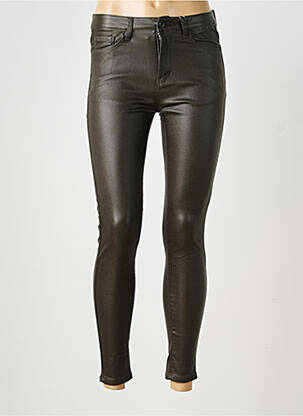 Pantalon slim elasticitate mărime normală negru LD STYLE femeie