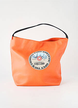 Geantă tip de purtare mână formă de geantă shopper portocalie BARBARA RIHL femeie