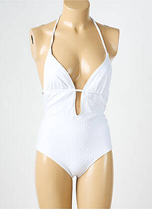 Costum de baie dintr-o singură piesă elasticitate alb VANITY FAIR femeie