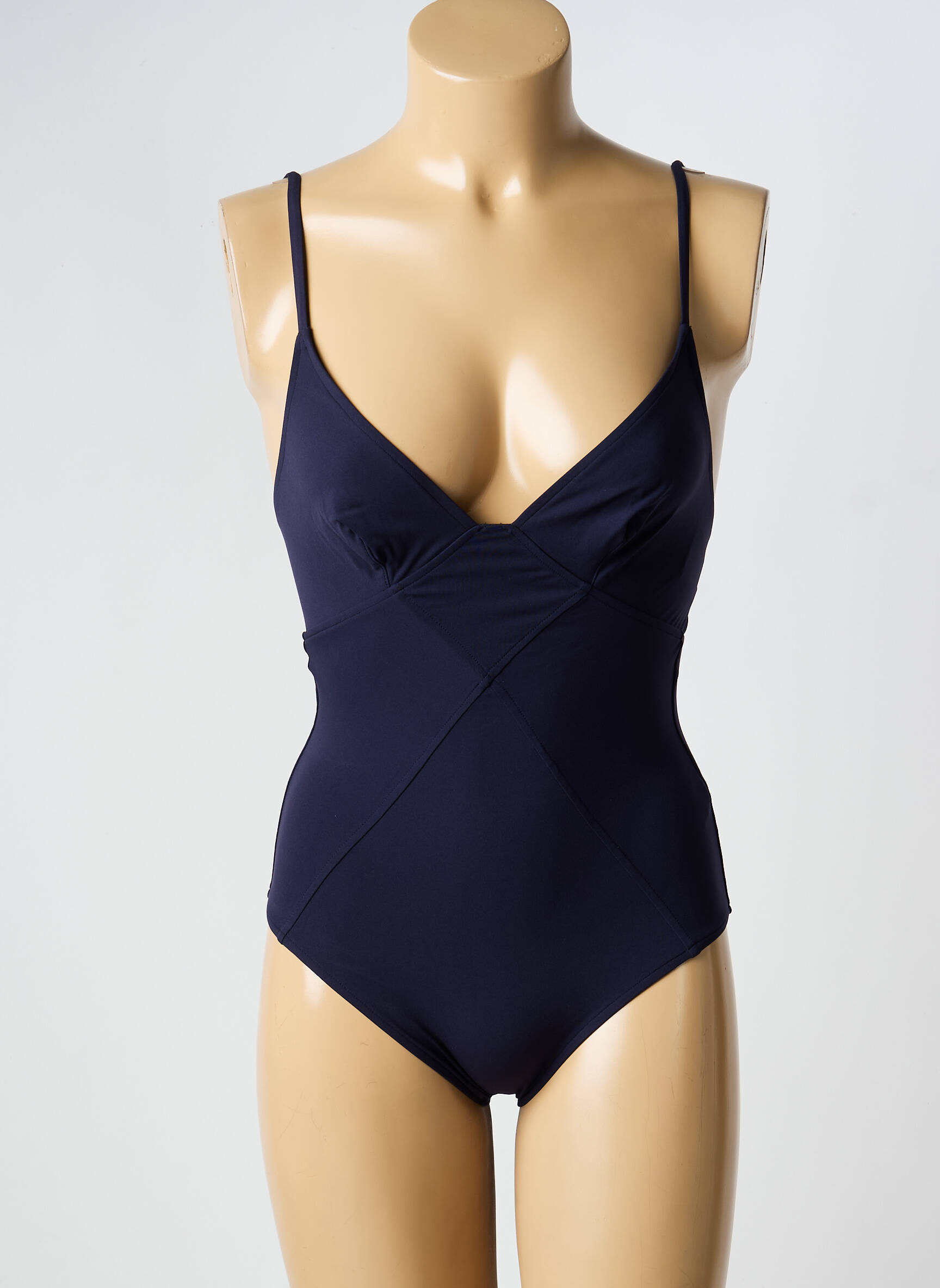 Costum de baie dintr-o singură piesă elasticitate albastru VANITY FAIR femeie