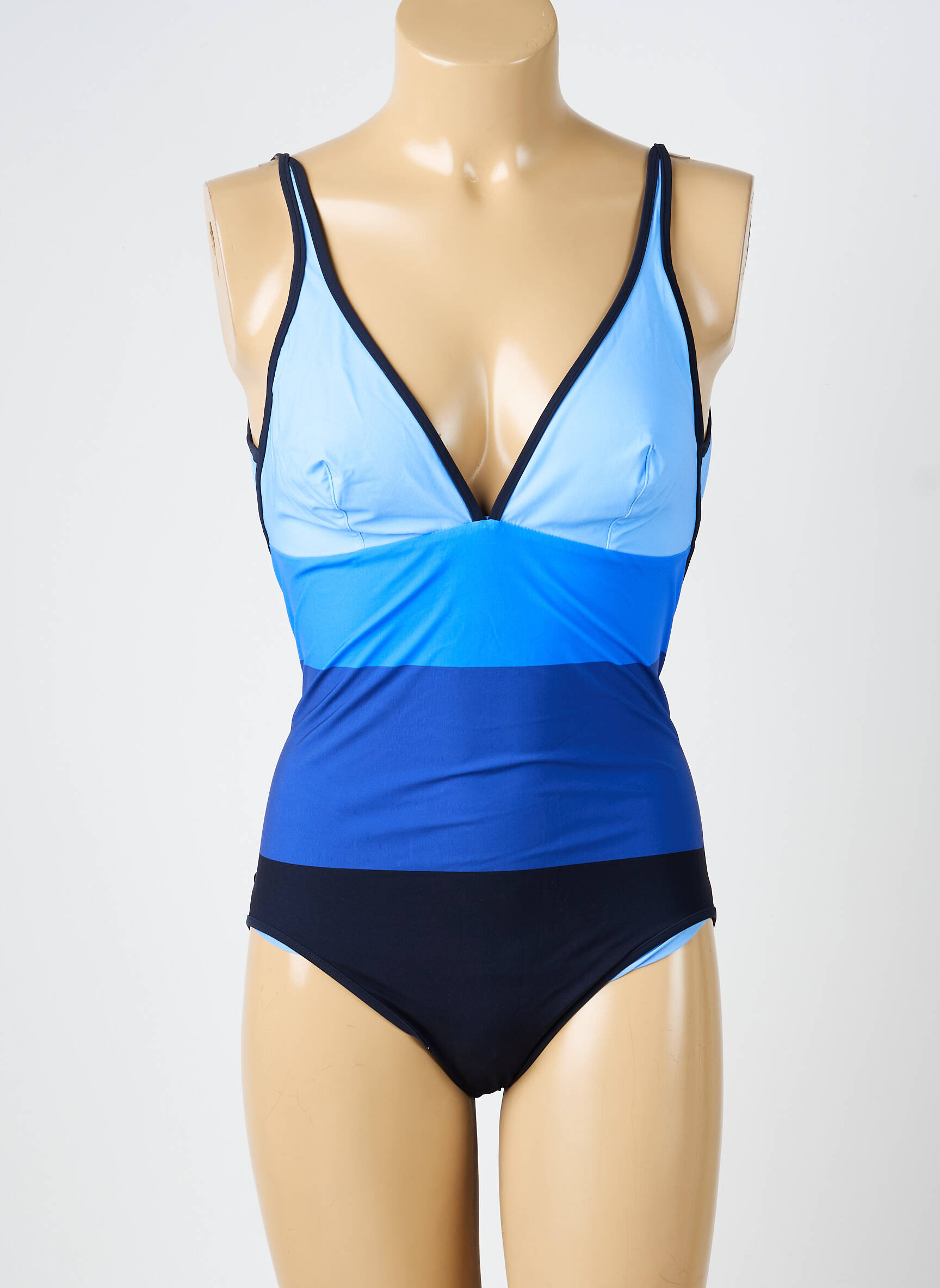 Costum de baie dintr-o singură piesă elasticitate albastru VANITY FAIR femeie