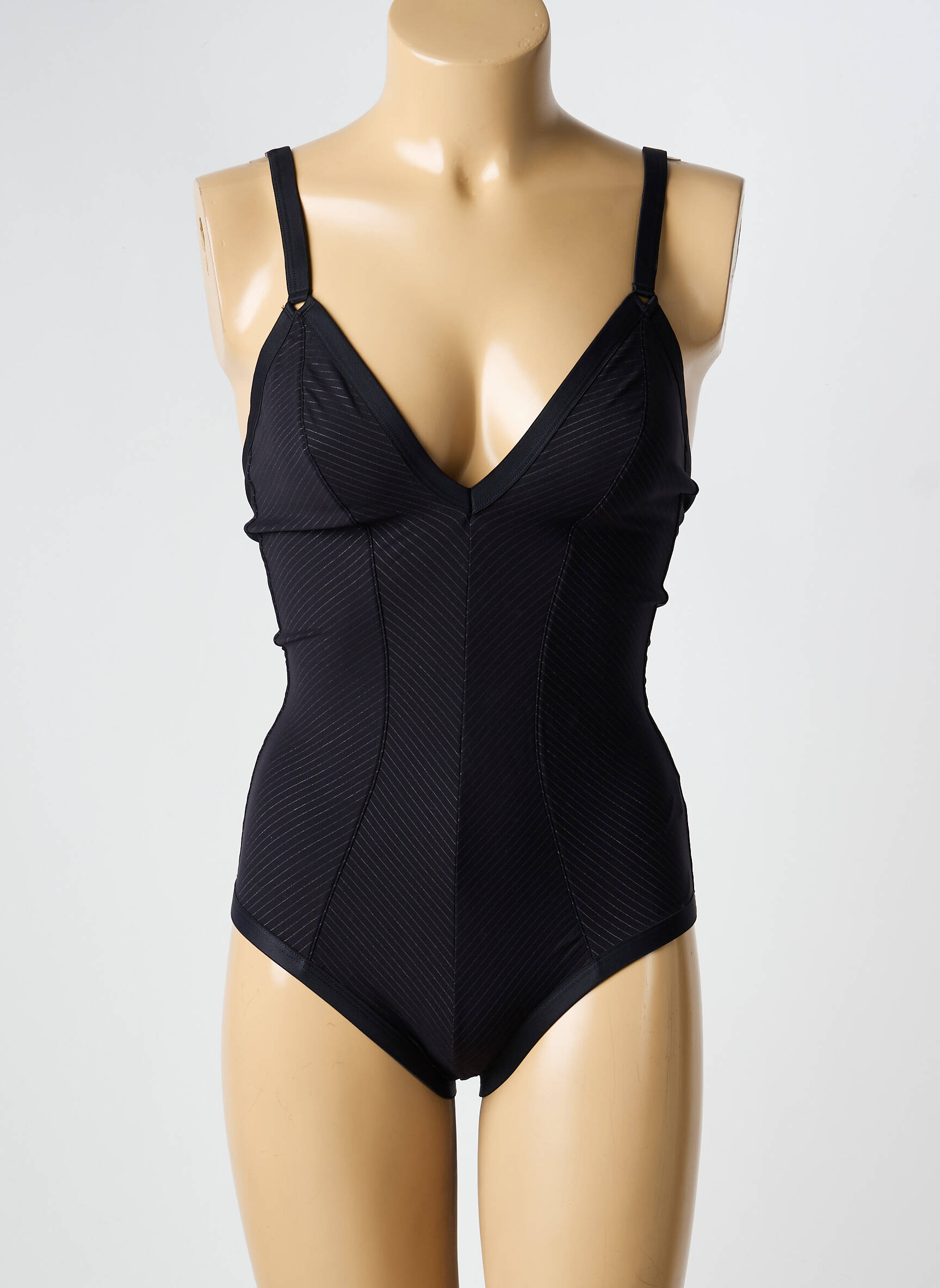 Costum de baie dintr-o singură piesă elasticitate negru VANITY FAIR femeie