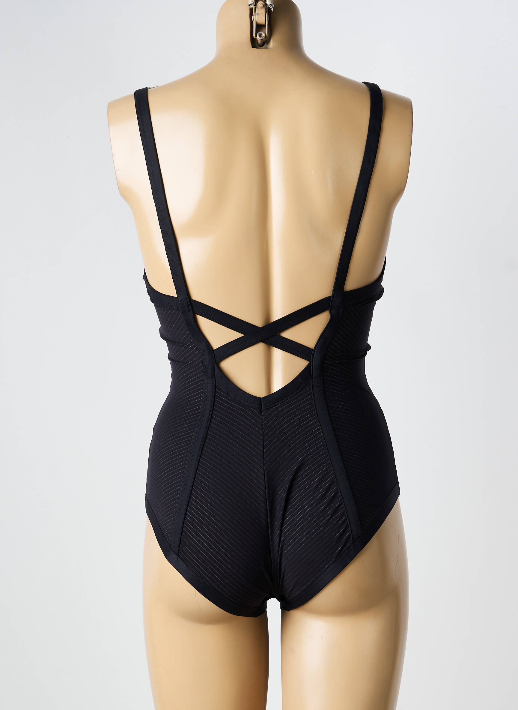 Costum de baie dintr-o singură piesă elasticitate negru VANITY FAIR femeie