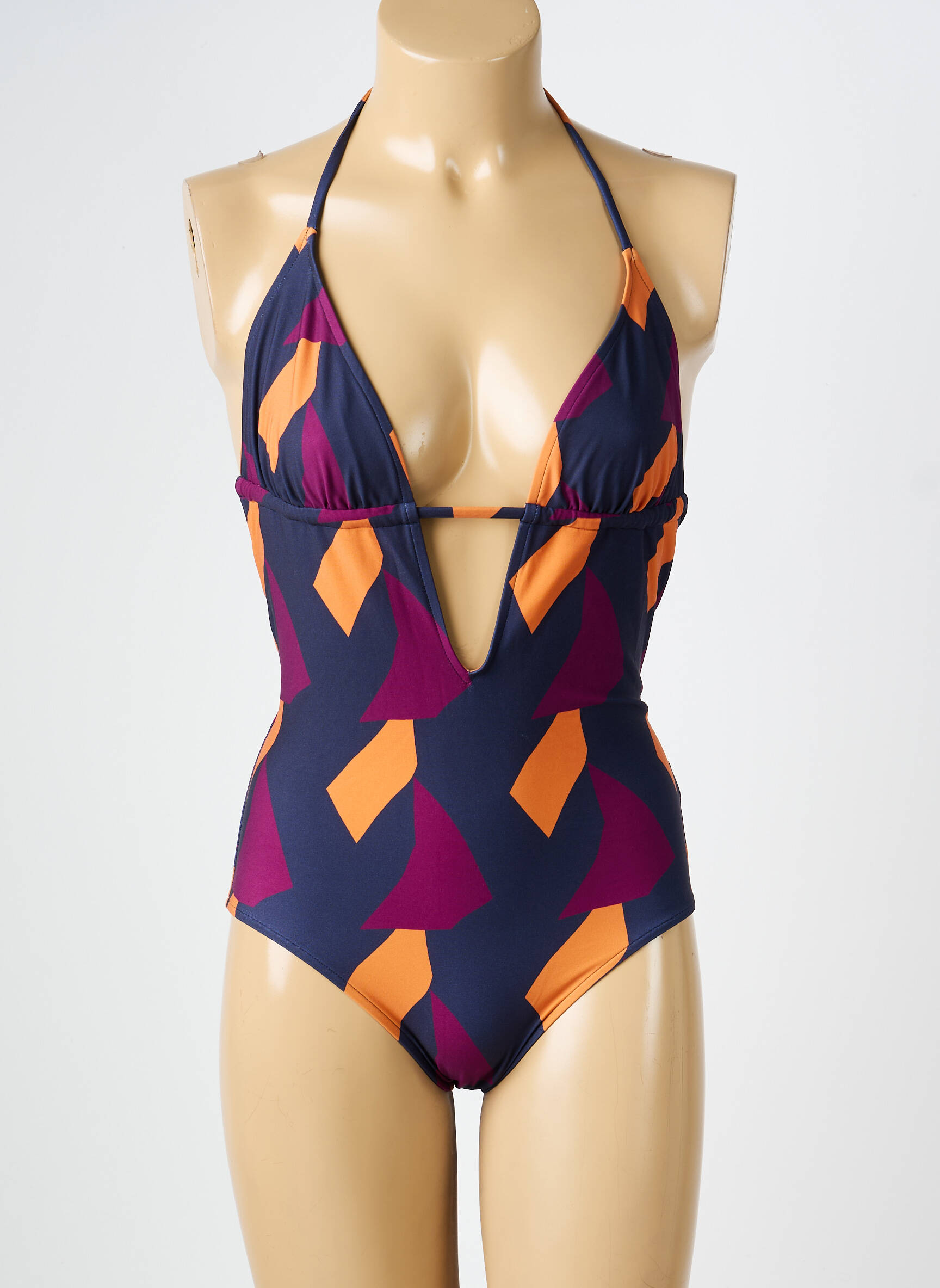 Costum de baie dintr-o singură piesă imprimeu fantezie violet VANITY FAIR femeie