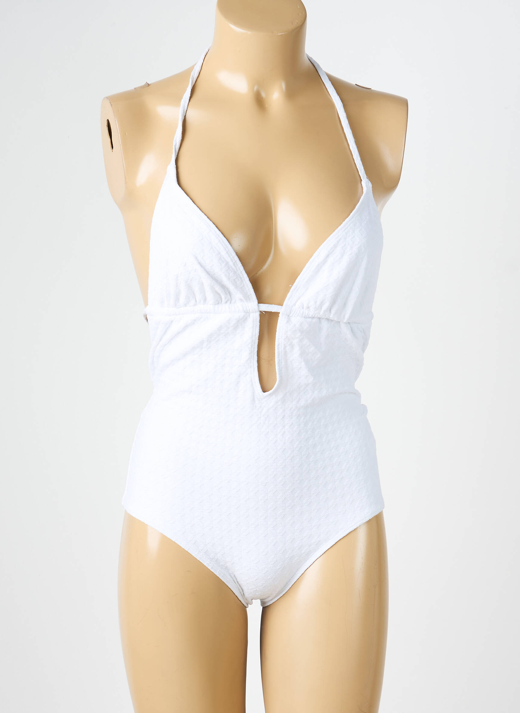 Costum de baie dintr-o singură piesă elasticitate alb VANITY FAIR femeie