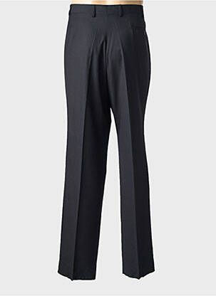Pantalon drept închidere cu fermoar sub clapetă cu cârlig mărime normală negru SIROCCO bărbat