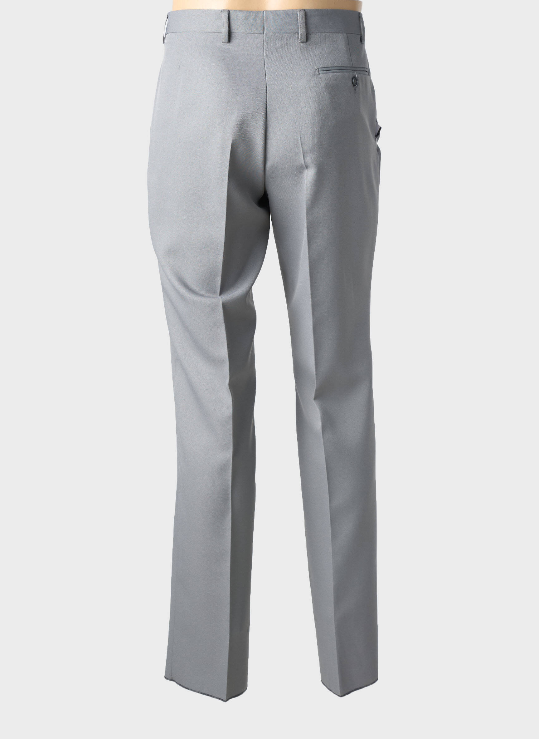 Pantalon slim talie cu cleme mărime normală gri SIROCCO bărbat