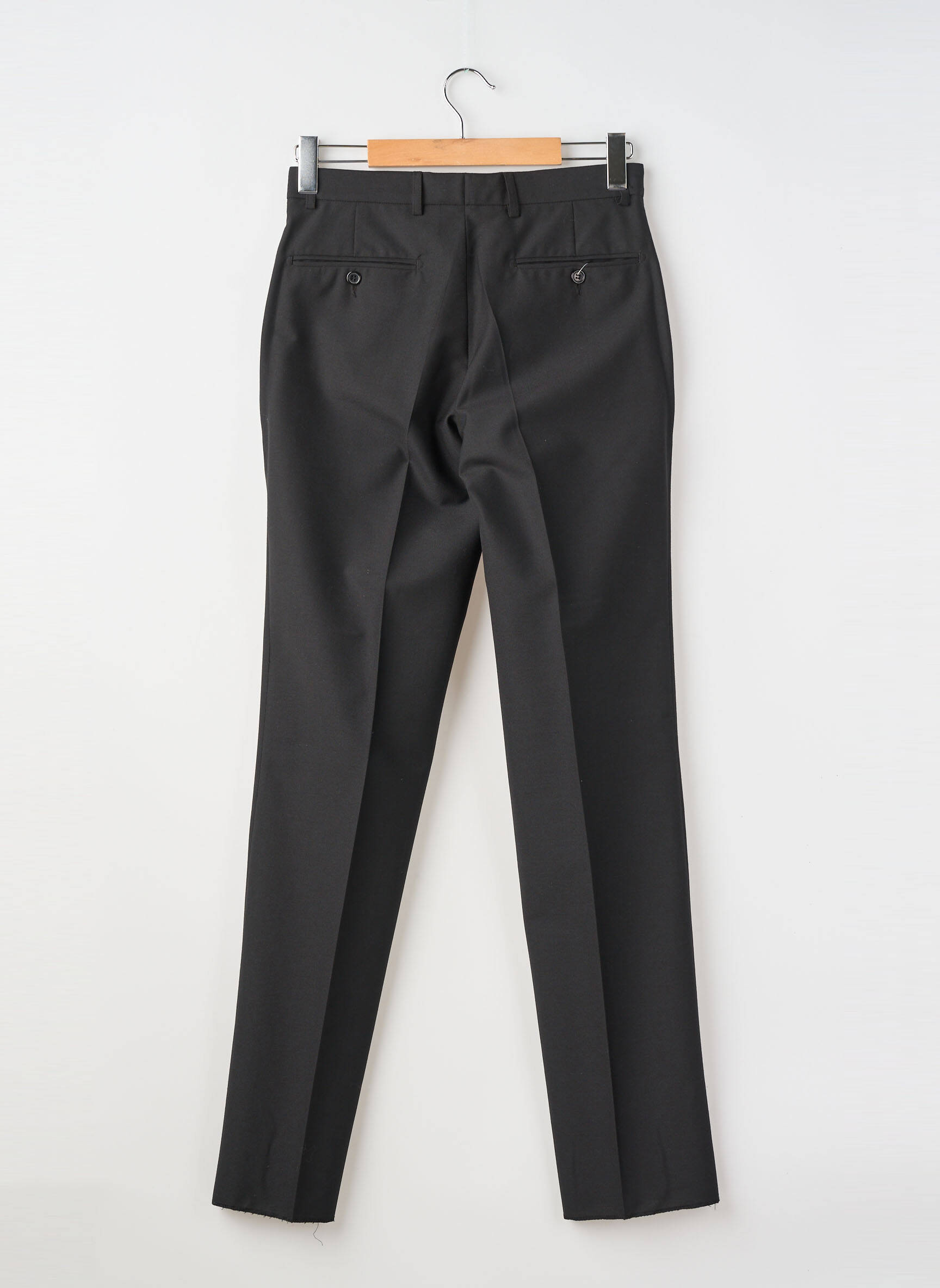 Pantalon slim țesătură melanj mărime normală gri KAMAO bărbat