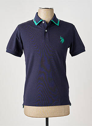 Polo serigrafie mâneci scurte albastru U.S. POLO ASSN bărbat
