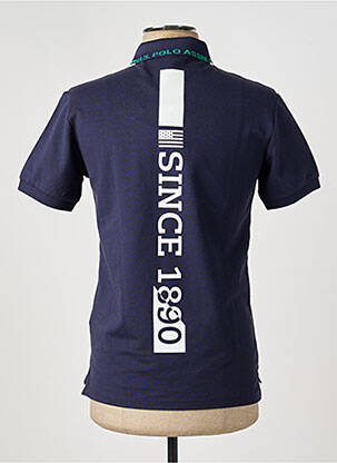 Polo serigrafie mâneci scurte albastru U.S. POLO ASSN bărbat