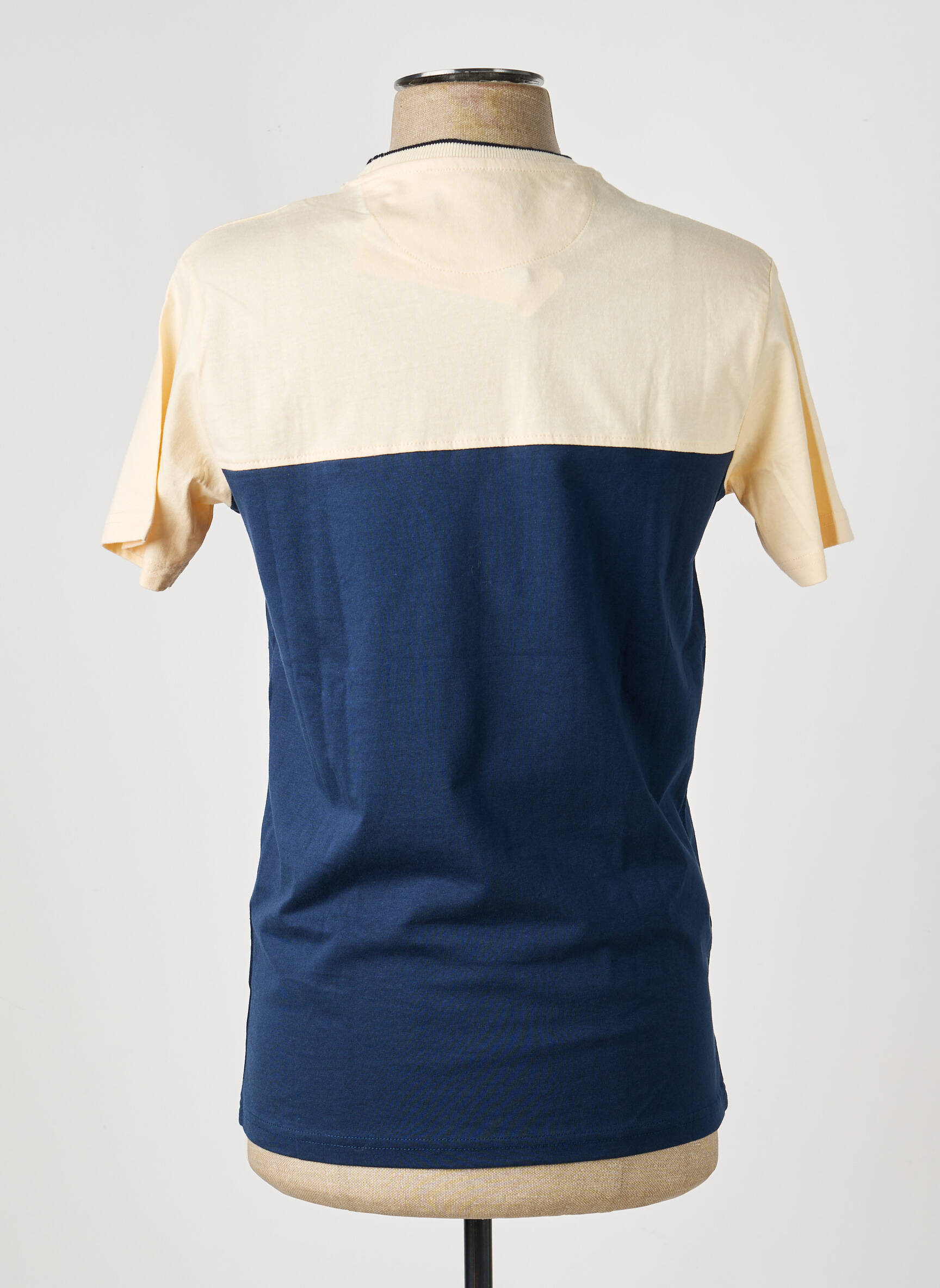 Tricou croială cambrată mâneci scurte bej CAMBERABERO bărbat