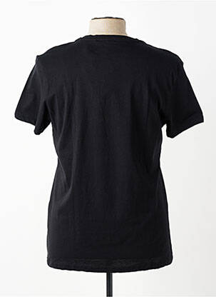 Tricou croială cambrată mâneci scurte negru DARIO BELTRAN bărbat