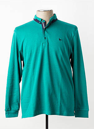 Polo mâneci lungi mâneci lungi verde STIL PARK bărbat