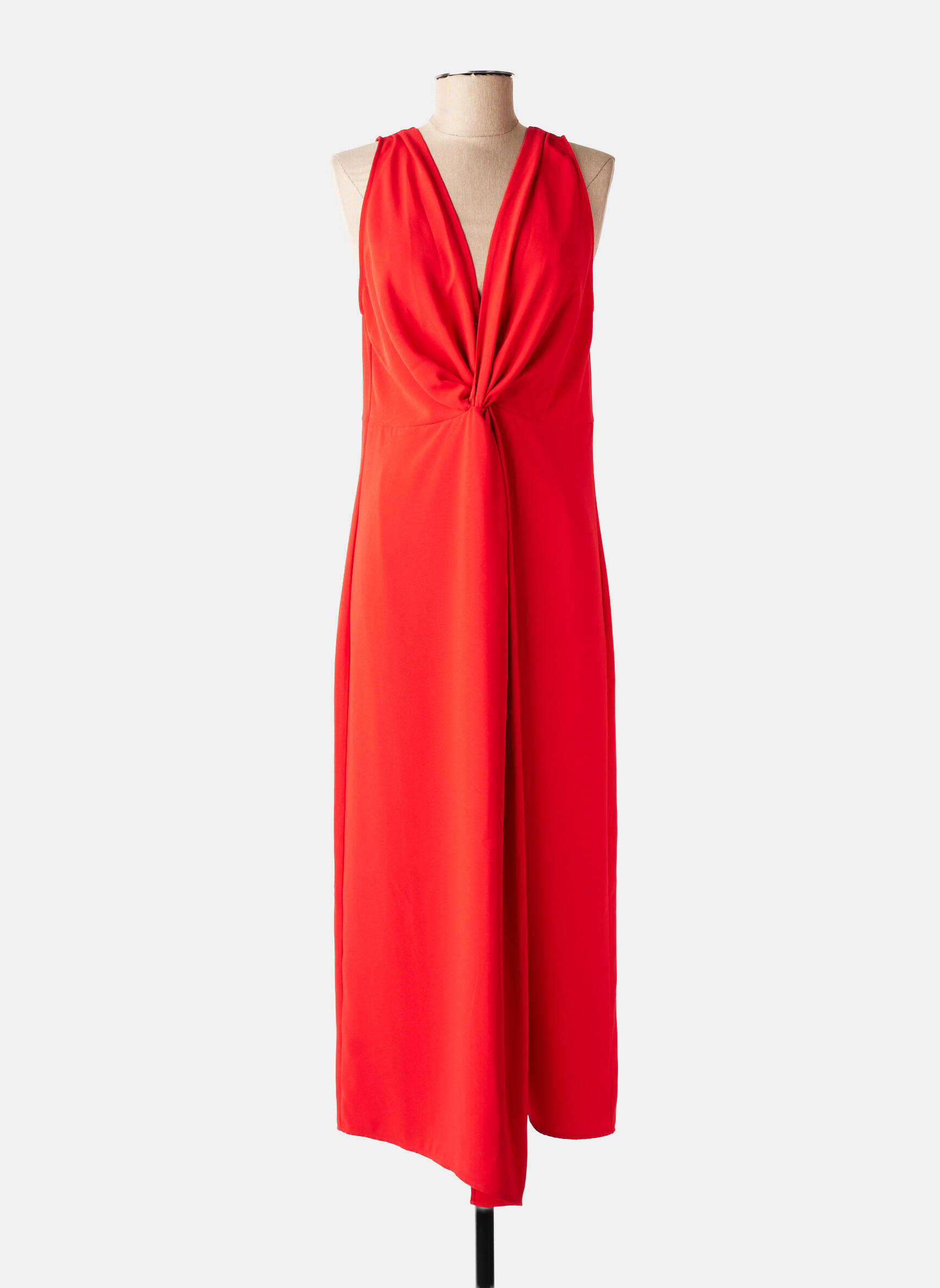 Rochie lungă fără mâneci fără mâneci roșu LOLA CASADEMUNT femeie