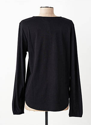 Tricou mâneci lungi mâneci lungi negru ANDAM femeie