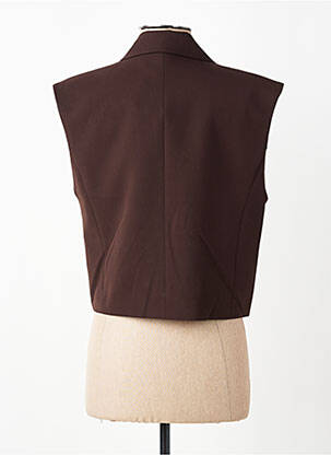 Jachete casual guler tip costum maro IMPERIAL femeie