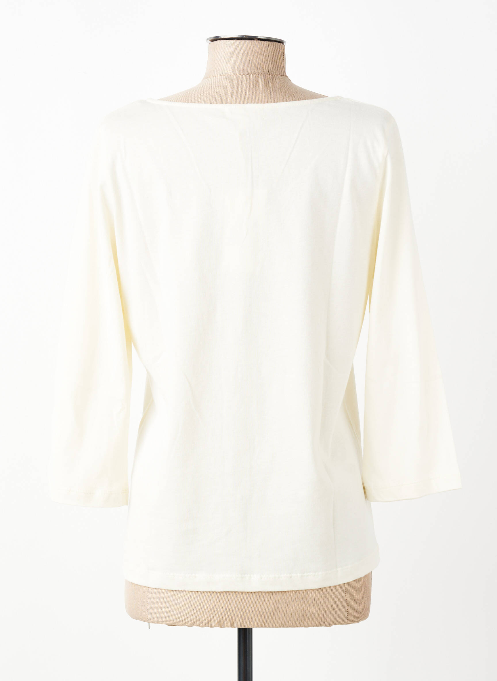 Tricou mâneci 3/4 mâneci 3/4 bej YERSE femeie