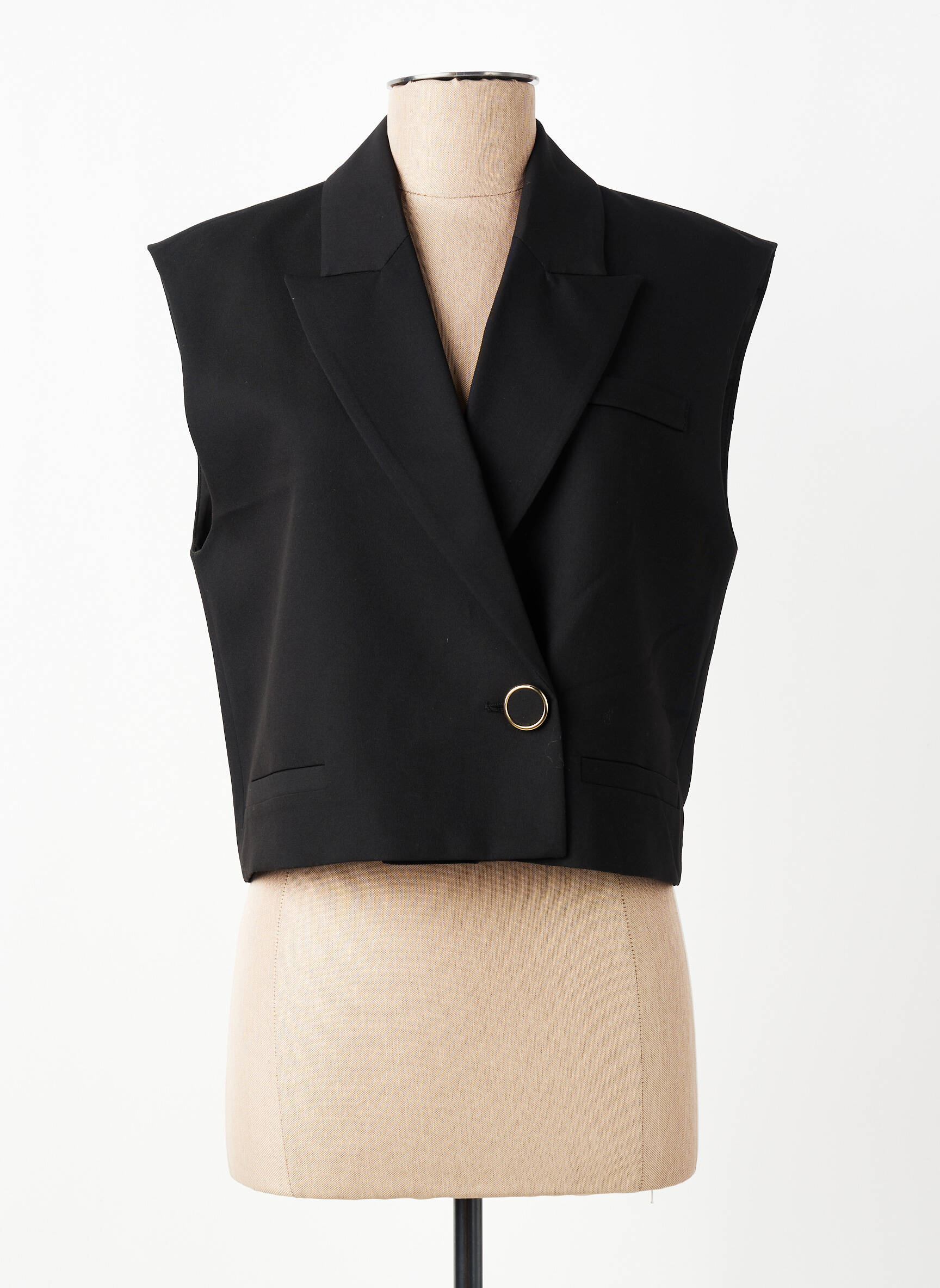 Jachete casual guler tip costum negru IMPERIAL femeie