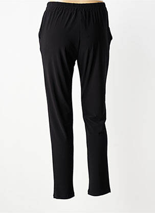 Pantalon slim talie elastică mărime normală negru ANDAMIO femeie