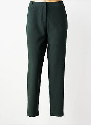 Pantalon drept elasticitate mărime normală verde LOLA ESPELETA femeie