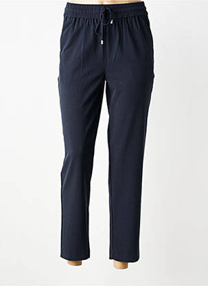 Pantalon 7/8 elasticitate mărime normală albastru C'EST BEAU LA VIE femeie