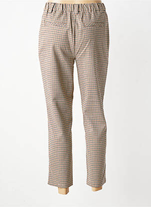 Pantalon chino elasticitate mărime normală maro C'EST BEAU LA VIE femeie