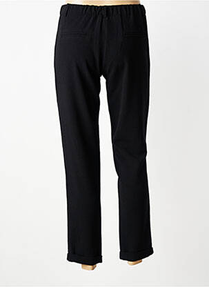 Pantalon 7/8 elasticitate mărime normală negru PAKO LITTO femeie