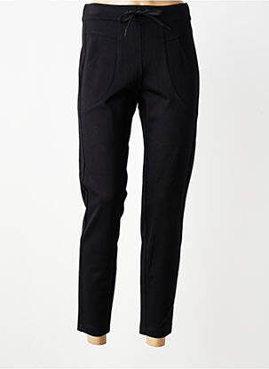 Pantalon 7/8 elasticitate mărime normală negru ANDAM femeie