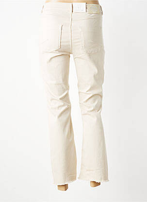 Pantalon 7/8 elasticitate mărime normală bej PARA MI femeie