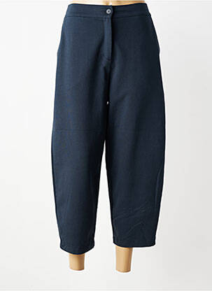 Pantalon 7/8 elasticitate mărime normală albastru OMERO femeie