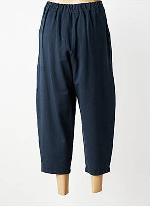 Pantalon 7/8 elasticitate mărime normală albastru OMERO femeie