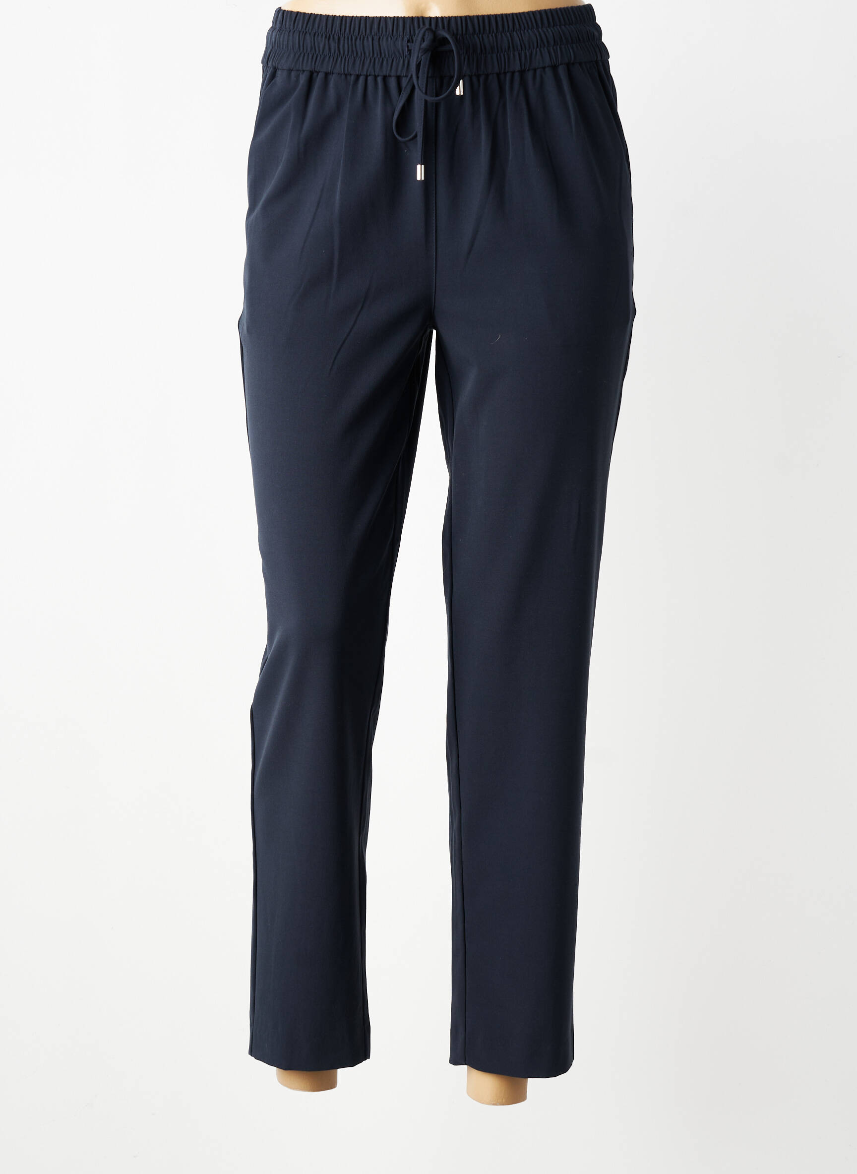 Pantalon 7/8 elasticitate mărime normală albastru C'EST BEAU LA VIE femeie