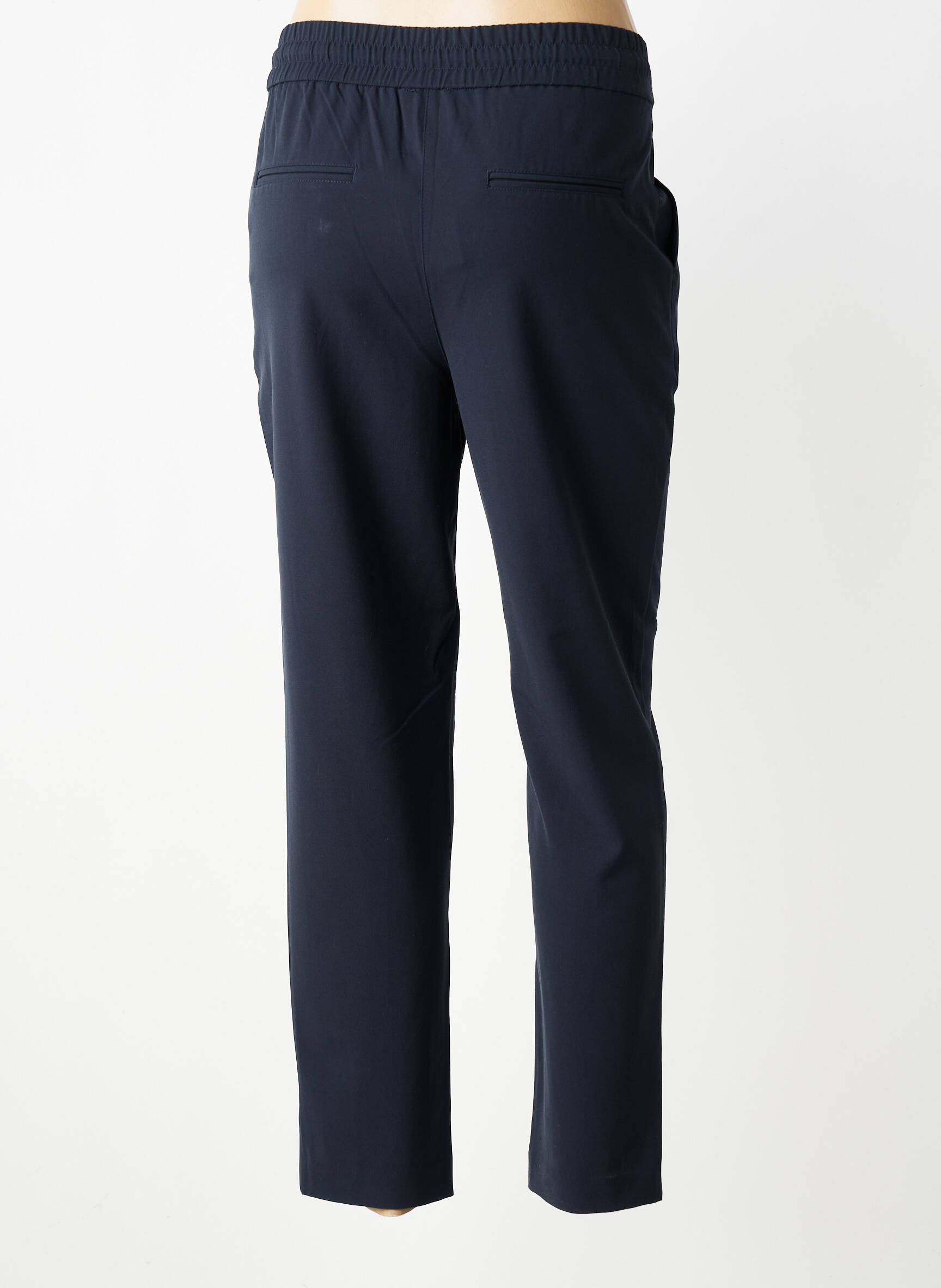 Pantalon 7/8 elasticitate mărime normală albastru C'EST BEAU LA VIE femeie