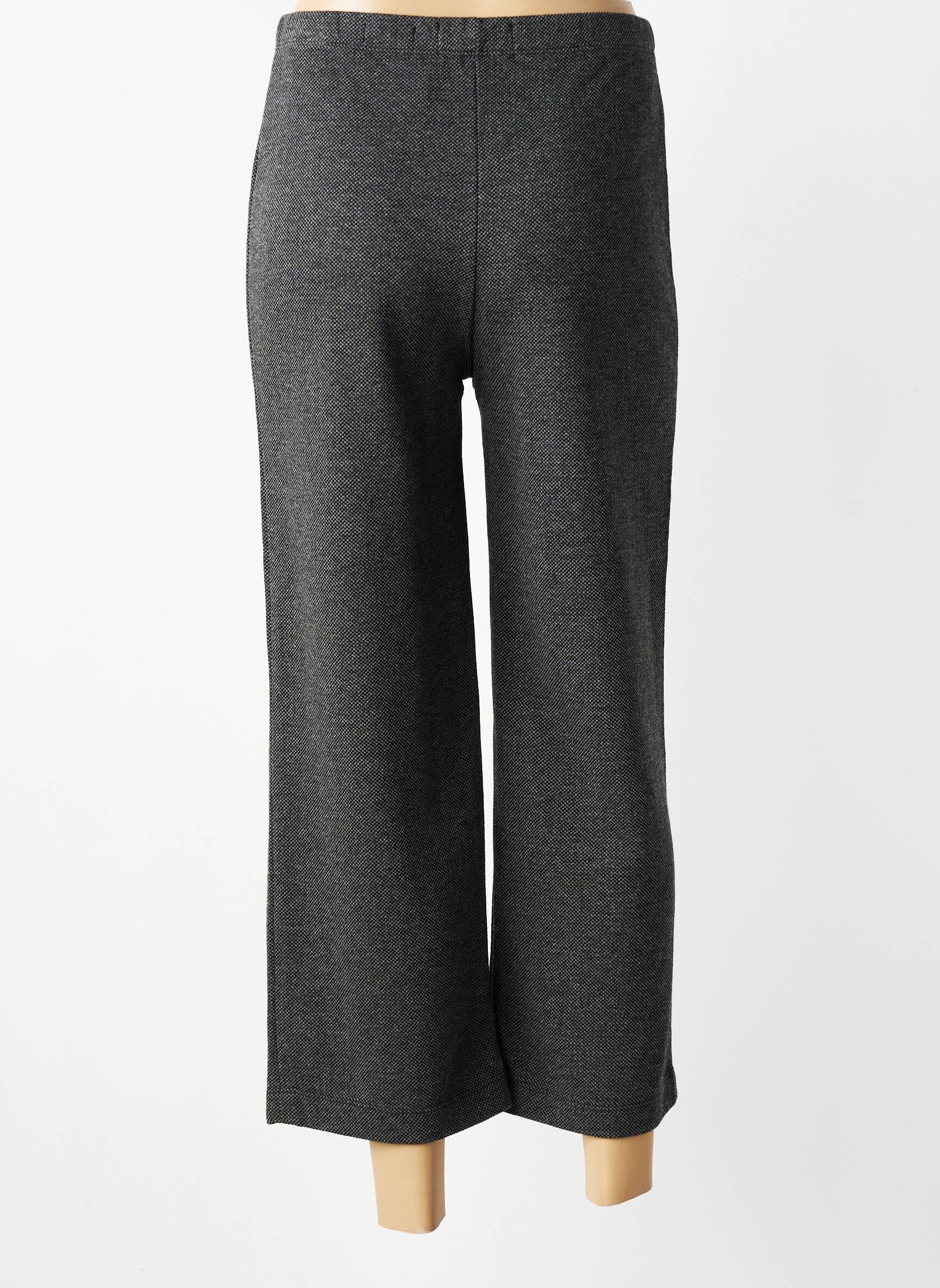 Pantalon 7/8 elasticitate mărime normală gri INDI & COLD femeie