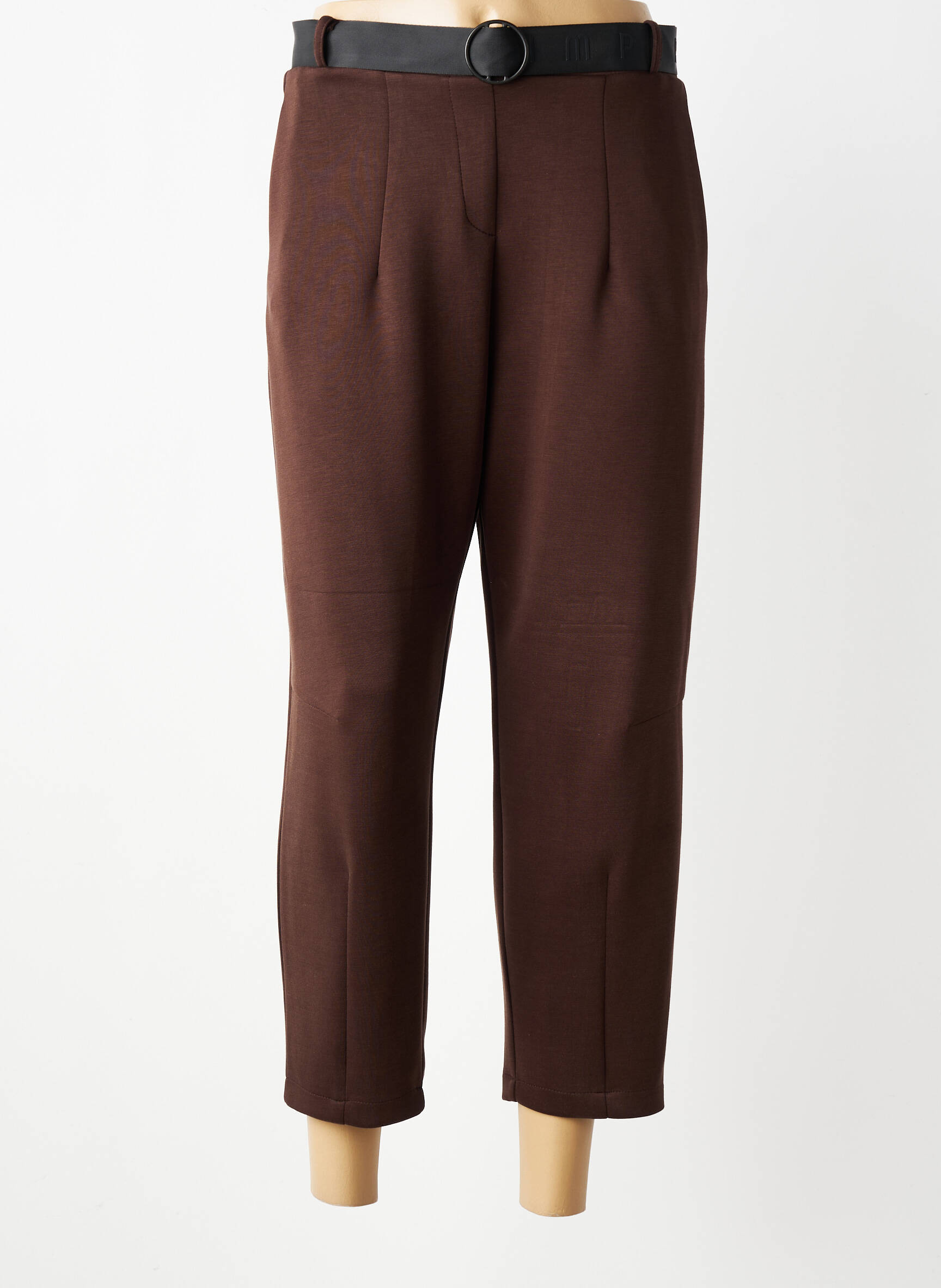 Pantalon 7/8 elasticitate mărime normală maro IMPERIAL femeie