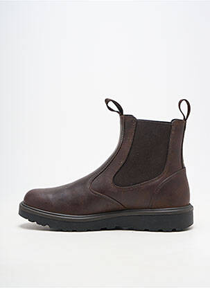 Botine/ghete material neted vârf rotund maro ALTEX bărbat