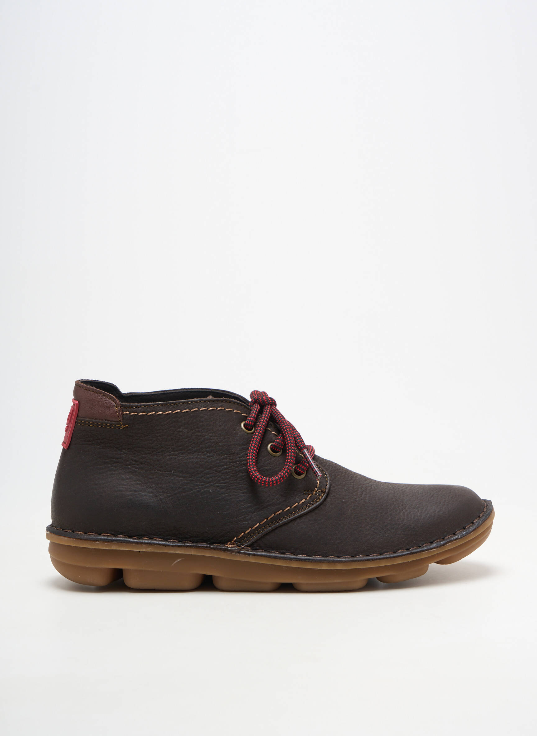 Botine/ghete material neted vârf rotund maro ON FOOT bărbat