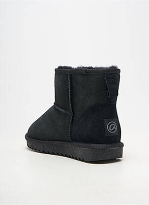 Botine/ghete vârf rotund toc plat până la 3 cm negru ARA femeie